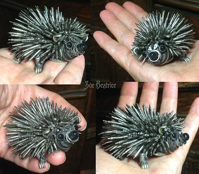 Porcupine watch art