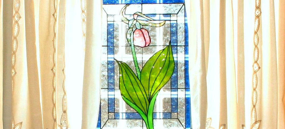 stained glass window