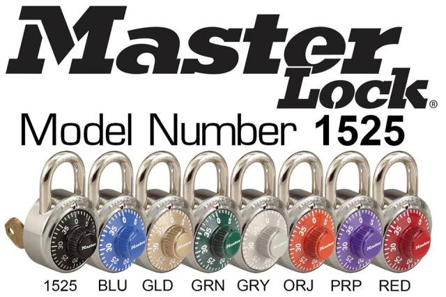 master lock colors