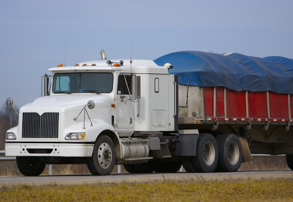 trailer with truck tarps